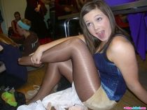 She has hot ass and